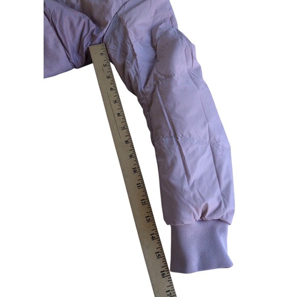 Lululemon Jacket Womens 4 Roam Far Wool Bomber Goose Down 3-in-1 Puffer Pink - Picture 10 of 10